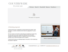 Tablet Screenshot of countrywidefloorcare.co.uk